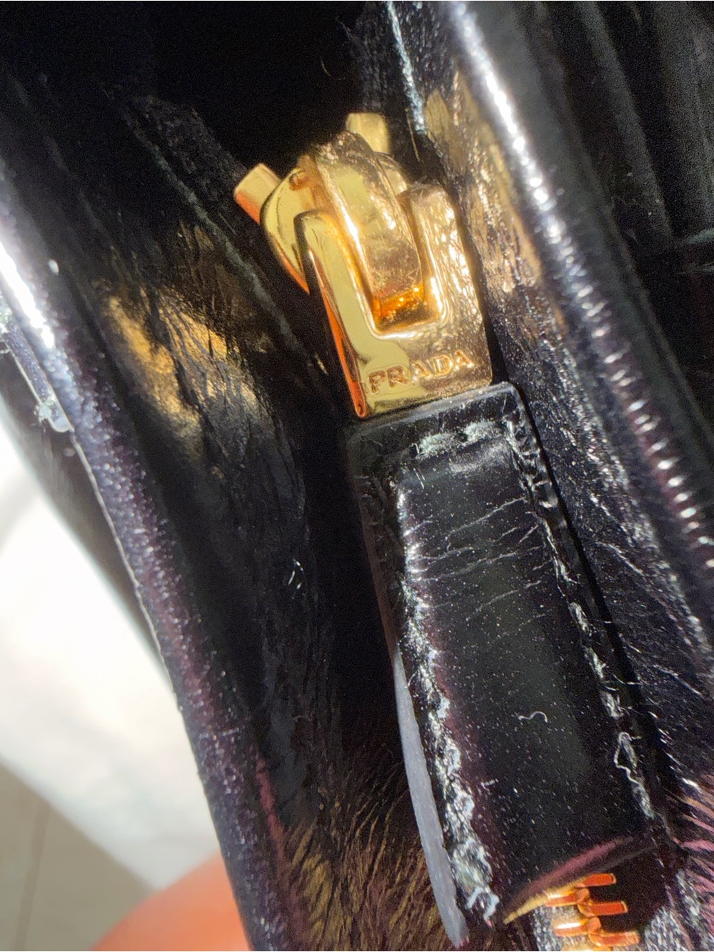 Prada Bonnie in large NEW w GHW - Picture 15 of 16